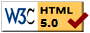 Valid W3C HTML5 Standards
